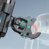 Универсальное крепление для телефона на велосипед и мотоцикл Dudao F7C - Черный