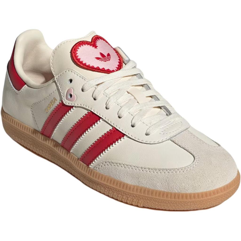 adidas Samba OG День святого Валентина Кремово-белый Алый (2026) (GS)
