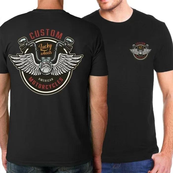 Футболки с графическим принтом Motorcycle Club 2024 года, крутые футболки с изображением мотоциклиста, черепа, диджея, музыки, забавные футболки в стиле хип-хоп