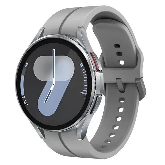 Оригинальный силиконовый ремешок для Samsung Galaxy Watch 7/6/5/4 44мм 40мм 5 Pro Спортивный браслет Galaxy Watch 6 4 Classic 47мм 43мм Ремешок