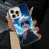 Любимые Аниме Персонажи-С-Сатору Г-Годжо Чехол для Телефона Для IPhone 17 Air 16 15 14 13 12 11 Pro Max Белый Серебристый Жесткий Чехол