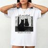 I Do Not Think Therefore I Do Not Am Meme Unisex T‑Shirt Funny Cat Sarcastic