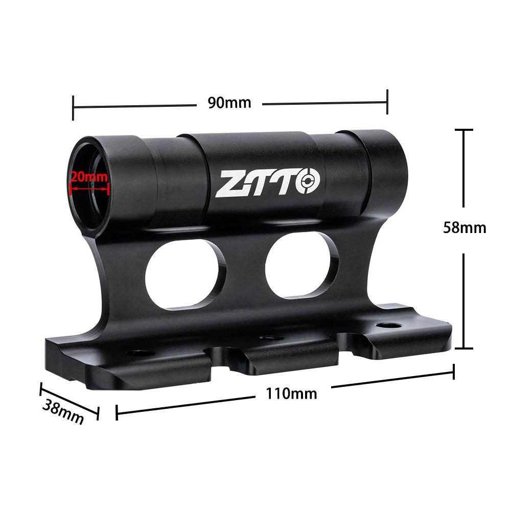 ZTTO Bike Fork Mount Quick Release Thru Axle Carriers Front Fork Block Car Roof Rack Carriers for