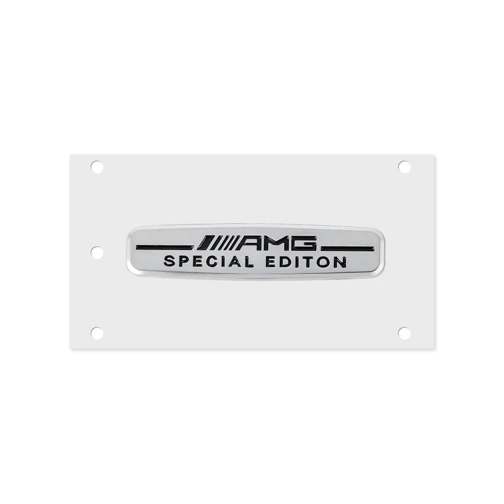 GLC GLB 1pc ABS Plastic Emblem Letters Sticker Car Rear Trunk Body Badge Decal For Benz AMG A B C E G CLA C63 C63S E53 W176 Aut