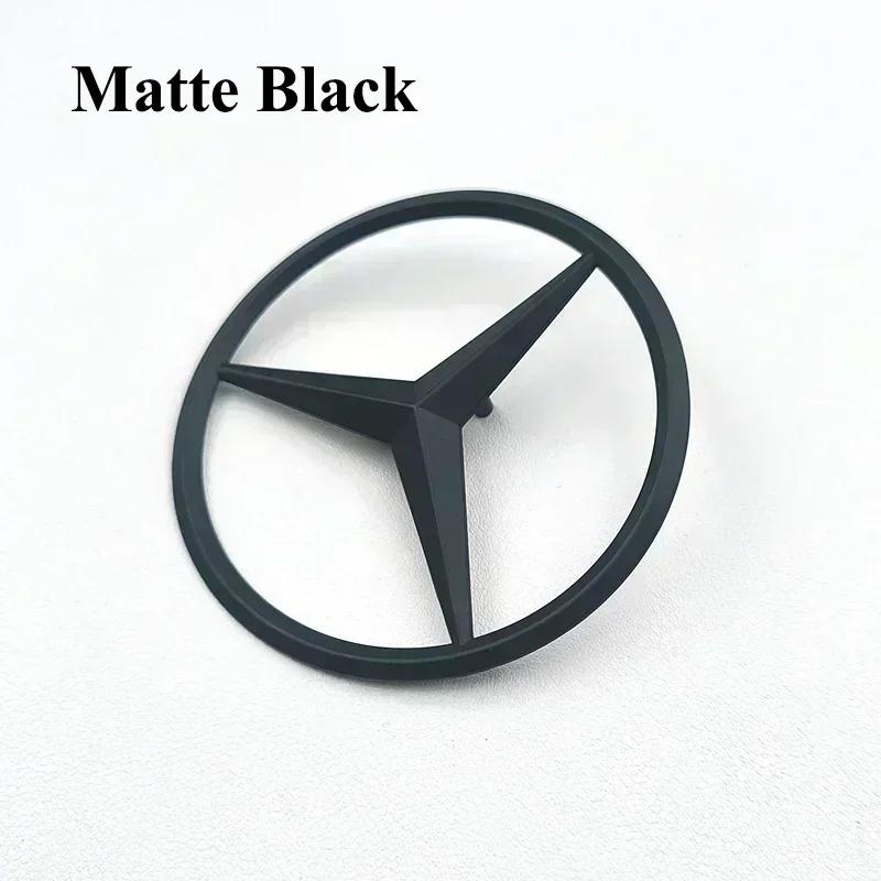 Mercedes Logo Badges Cover Decal 3D ABS Car Rear Trunk Emblem Sticker For Mercedes Benz W177 A-class Domestic sedan A1778170100 XN5