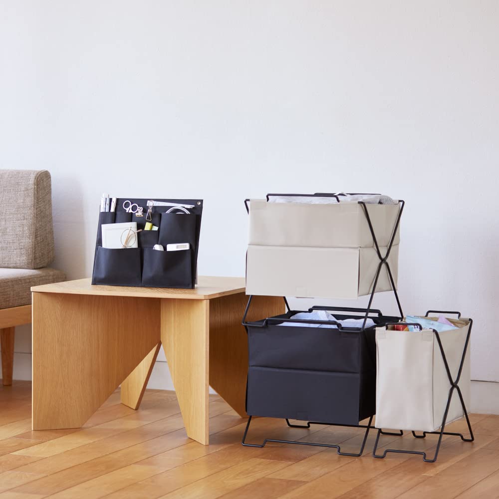 King Jim Инструмент для хранения 8 листов, Доска, Карманы, Бежевый, KSP003B-BE