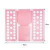 68cm/48cm Plastic Clothes Folding Board Durable Laundry Folder Easy Fast Shirt Folding Board Home Storage Tool for Adults Kids