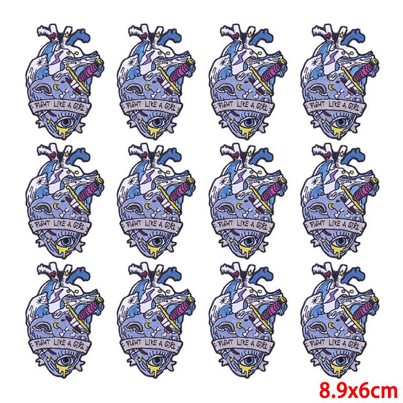 10 шт./лот, оптовая продажа, вышивка, железные нашивки для одежды, нашивки для одежды, куртки, декор, аппликация, принадлежности для шитья