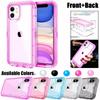 Hybrid Heavy Duty Armor Full Body Transparent Case for IPhone 16 15 14 13 12 11 Pro Max 7 8 Plus Otter Case Box Military Shockproof Full Protect Cover