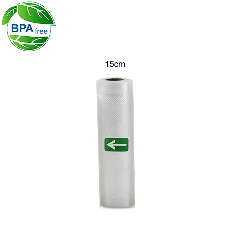 Вакуумные пакеты для продуктов питания, для хранения в вакууме, пакет для вакуумной упаковки мяса, фруктов, овощей, 500 см/рулоны