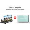 10/12/14/16/18 Inch Mobile Phone Screen Amplifier Pull-out 3d Magnifying Glass Stand Magnifier