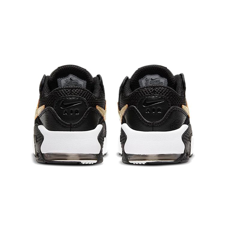 Nike Кроссовки Air Max Excee Устойчивые к истиранию Средние для малышей Черный Золотой Младенцы и малыши CD6893-006