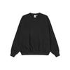 Vans OTW Series SS24 Solid Color Crew Neck Pullover Long Sleeve Sweatshirt Unisex Sweatshirt Black VN000GBWBLK