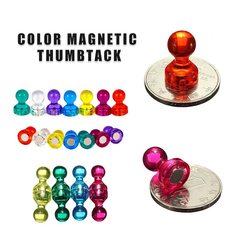 Сильные неодимовые магниты для доски объявлений, самодельные магниты для доски на холодильник, использование в офисной рекламе, образовании и других целях, 10 шт.