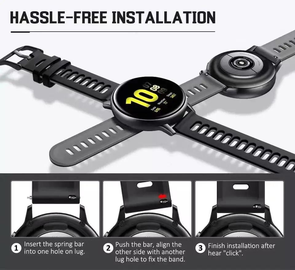 22mm 20mm Silicone Strap For Redmi Watch 5 Active Huawei Watch GT5/4/3/2 46mm Bracelet Wristband Redmi Watch 5 Lite Accessories