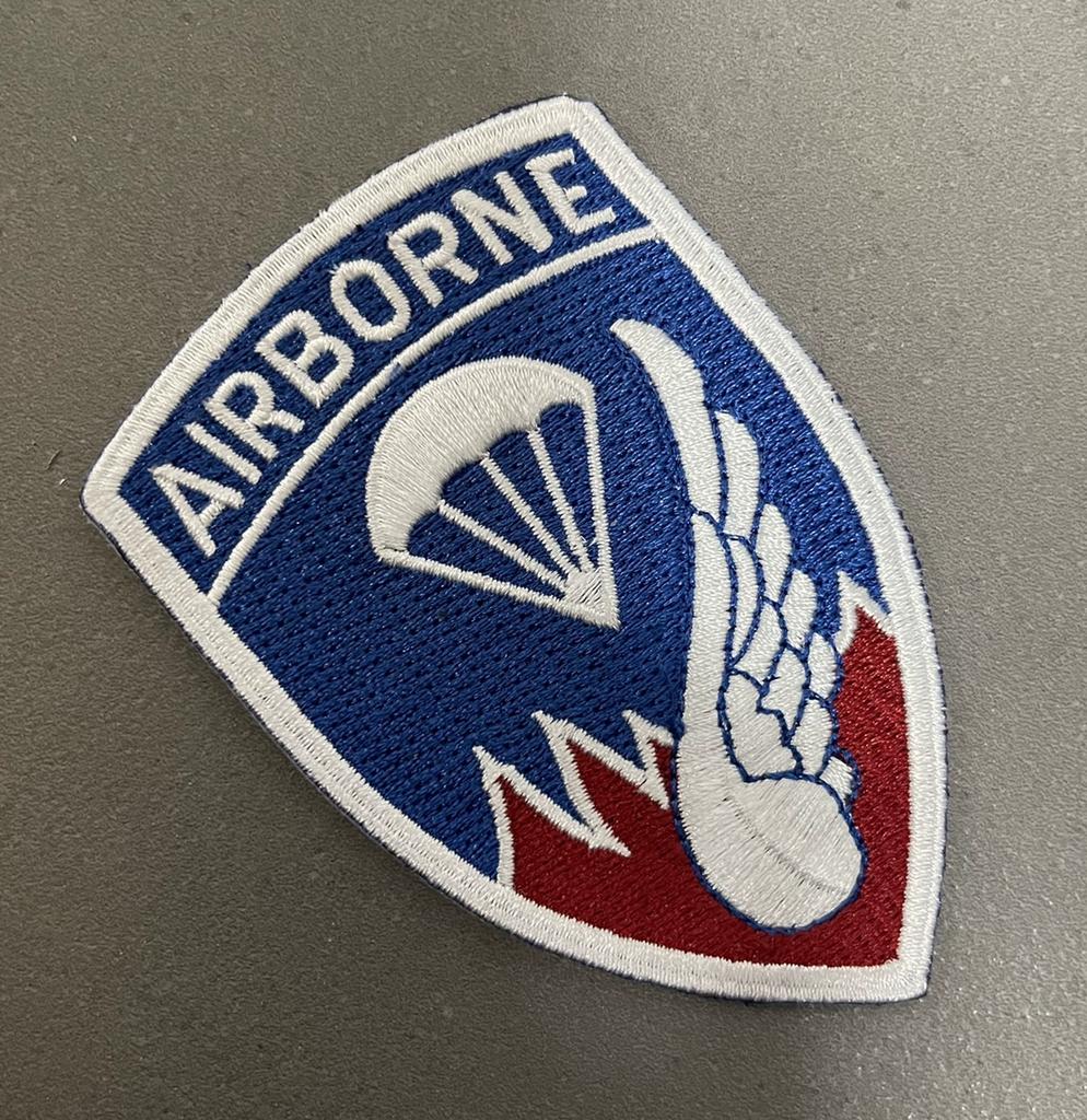Нарукавная повязка ВДВ США Второй мировой войны Вышитый значок союзников Второй мировой войны Нарукавная повязка командования 101-й дивизии Воздушно-десантная дивизия