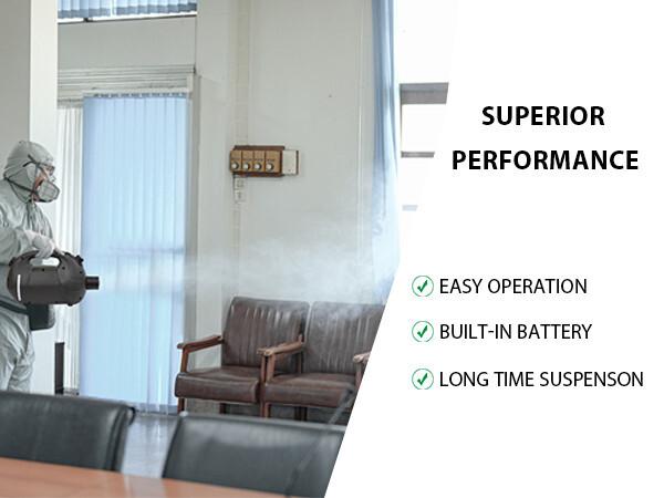 XPOWER F-8B ULV Эффективная Аккумуляторная Коммерческая Туманогенераторная Машина для Дезинфекции Распылением