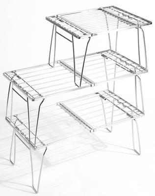 Раздвижной тонкий полевой набор из нержавеющей стали FD-22-3T-WB Стойка, 2 предмета