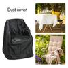 Waterproof Chair Cover Swivel Lounge Chair Dust Cover Heavy Duty Patio Furniture Cover for Outdoor Garden