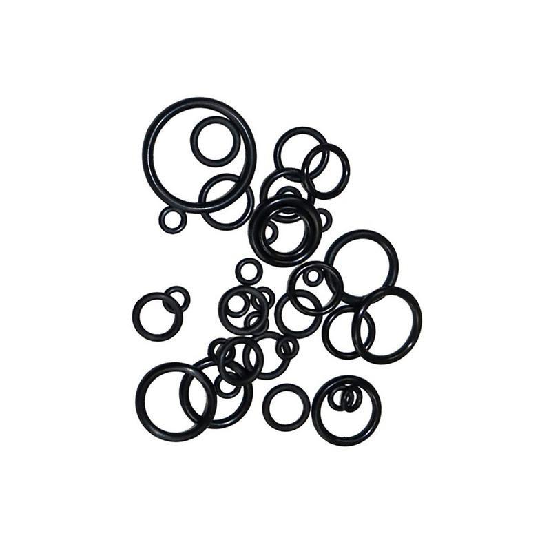 200Pcs O-ring Rubber Gaskets Seal Ring Set Nitrile Rubber High Pressure O-Rings NBR Sealing Elastic Band O Rubber Rings Set