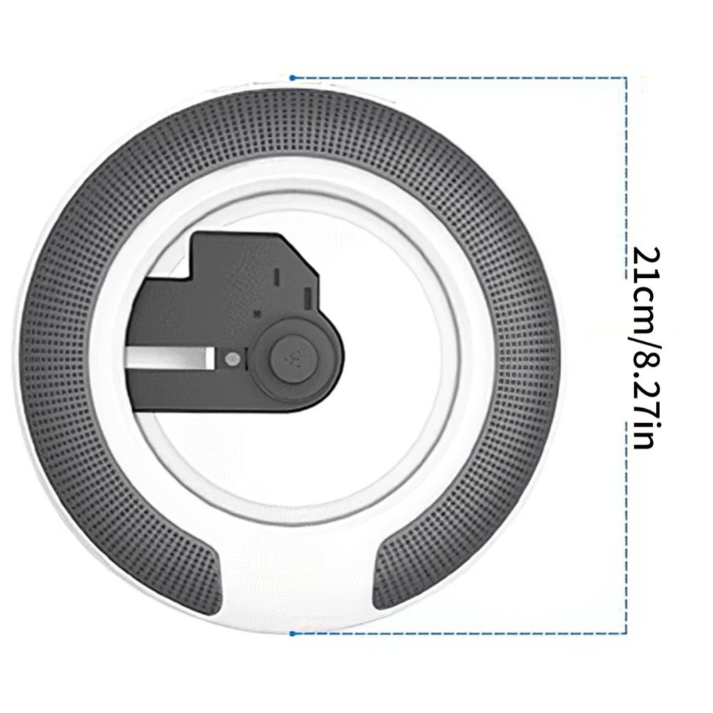 5 IN 1 Wall Mounted CD Player FM Radio HiFi Bluetooth Speaker Mini Home Boombox USB Player