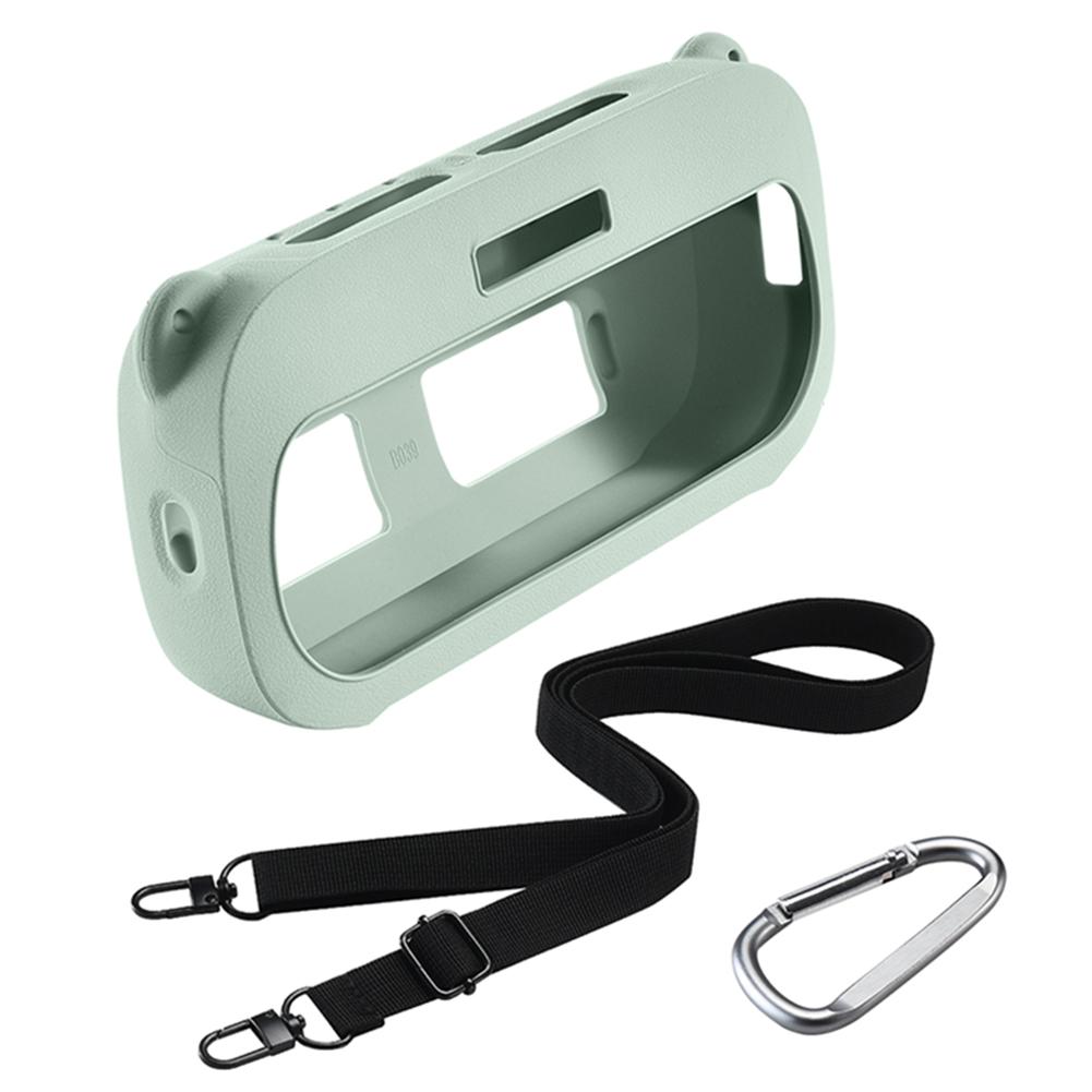 Silicone Case Cover Travel Protective Carrying Pouch with Shoulder Strap for Bose SoundLink Flex 1st Gen 2nd Gen BT Speaker