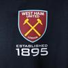 West Ham United FC Boys Fleece Full Zip Hoodie