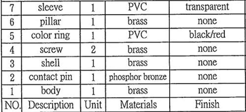 ONKODO BFA Type Banana Plug BP-146B Unpainted, Non-plated (phosphor Bronze) (8 Pieces)