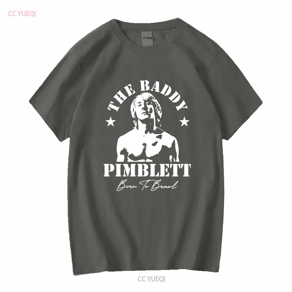 Футболка Paddy The Baddy Pimblett Born To Brawl Размеры S-5XL с длинным или коротким рукавом винтажная стираная топ для повседневной носки мужской