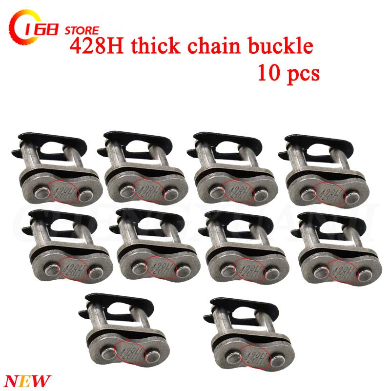 Hot Motorcycle chain buckle DID 420 428 530 630 428 thickened chain buckle chain lock chain joint Chain quick release