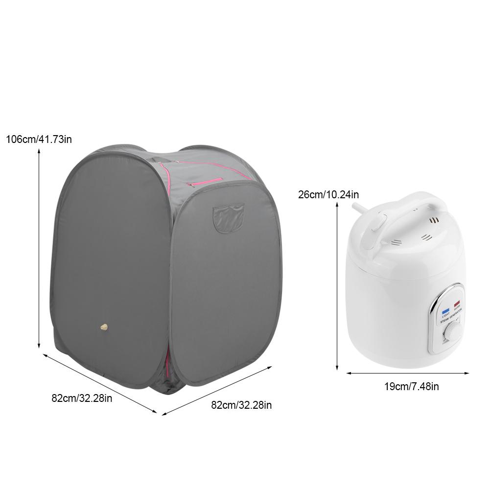 1.5L Sauna Steamer Portable Pot Machine Домашний личный спа-салон для похудения в помещении