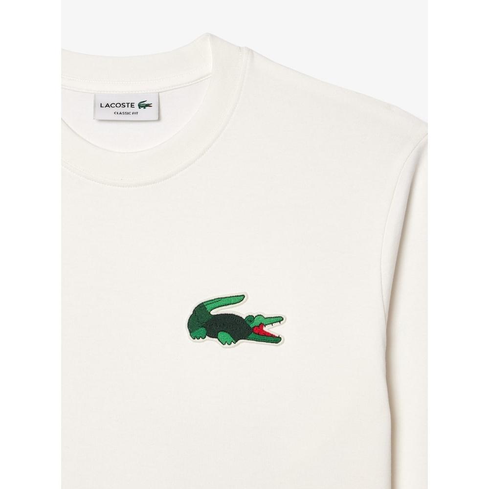 Lacoste Мужская праздничная футболка с круглым вырезом и длинным рукавом Th6654 54n 70v q2nTh6654 54n70v