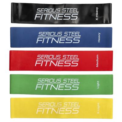 Serious Steel Fitness, Набор мини-колец 12 дюймов, 5 штук