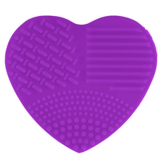 Puntos Love Heart Wash Косметические кисти Очиститель Силиконовый инструмент для макияжа Чистящий скруббер