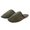 CORDUROY SLIPPERS [Dulton] EV, Green, 25-28cm