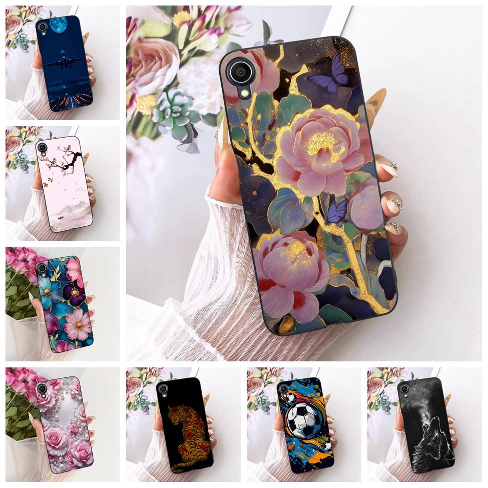 Black Cover For Asus ZenFone Live L2 Case ZA550KL Cute Cat Fashion Butterfly Funny 2D Painted Casing For Asus ZenFone L2 Live