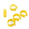 100Pcs Reusable Duck Leg Bands Plastic Poultry Feet Rings  Tracking Different Breeds