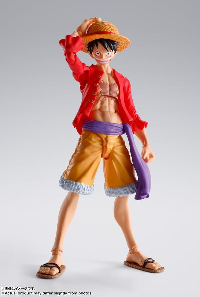 TAMASHII NATIONS ONE PIECE Monkey Luffy Onigashima Invasion 145 мм ABS ПВХ окрашенная подвижная фигурка SHFiguarts D. - - приблизительно. &