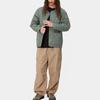 Carhartt WIP SS24 Skyton Liner Квадратный Бирка Застежка-кнопка Круглый вырез Длинный рукав Куртка Мужские куртки Зеленый I032990-1YF-XX