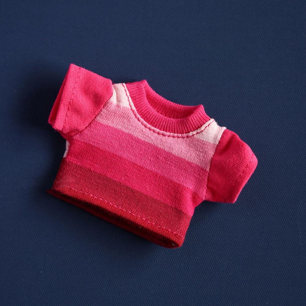 DIY Accessories Doll Elastic Clothes Casual Idol Doll Outfit for 10cm Cotton Stuffed Dolls Kid Gift