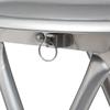 Atmosphera "Elisa" PVC Folding Stool - Grey - Pack of 1