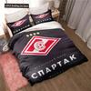 ФК Спартак Москва Футбол 3D Принт Постельное Белье Милый Пододеяльник Покрывало Наволочка На Заказ Постельное Белье Квин Кинг Полный Размер