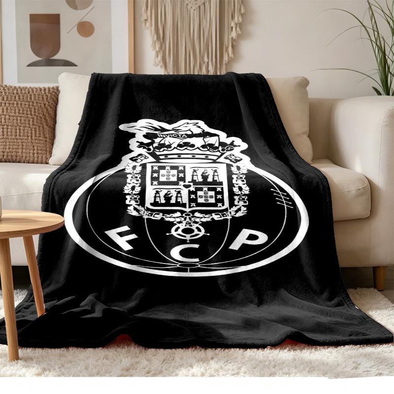 Beach towel FC Porto Soft and comfortable flannel Suitable for sofas living rooms outdoor camping travel and also makes a great anniversary gift