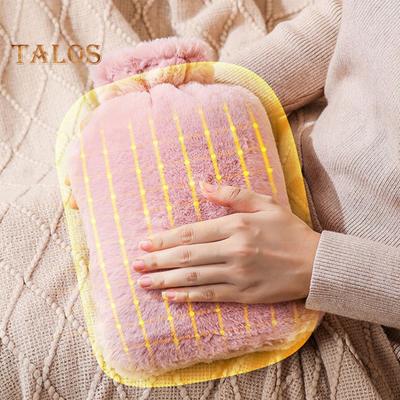 2 шт./набор 1000/2000 мл мешок с горячей водой текстурированный герметичный горячий холодный компресс для спины шеи мышц плеч живота облегчение боли зимний согревающий мешок для рук и ног