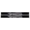 2 PCS Silicone Stove Gap Cover Black Stove Gap Filler Kitchen Gap Filler Strip  Oven Washer