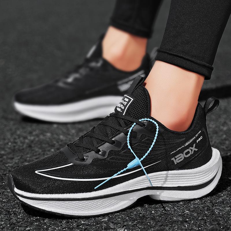 High-quality Running Shoes for Men and Women, the Same Style, Comfortable Soft Sole, High Elastic, Breathable and Shock-absorbing