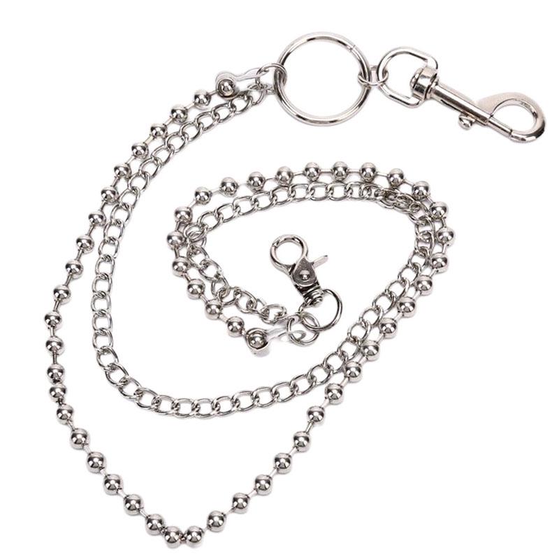 Панк Женщины Мужчины Цепочка Брелок Рок Брюки Брюки Жан Хип-Хоп Декор Подарок