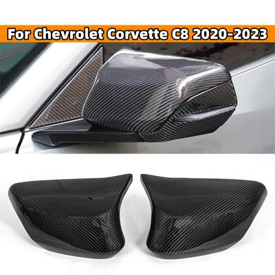 Для Chevrolet Corvette C8 Stingray Z51 Z06 - Пара Накладок на Боковые Зеркала Заднего Вида, Крышки Зеркал, Корпуса Зеркал Заднего Вида, Отделка