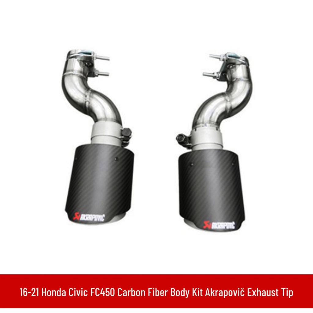 10th Gen Civic FC450 (2016-2021) Body Kit: Wide Body Kit, Side Skirts, Rear Spoiler, Rear Diffuser, Front Splitter, Front Lip Spoiler