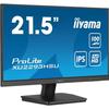 Écran PC - IIYAMA - XU2293HSU-B7 - 21,5" FHD - IPS - 100Hz - 1ms - HDMI/DP - USB HUB - Haut-parleurs - Noir